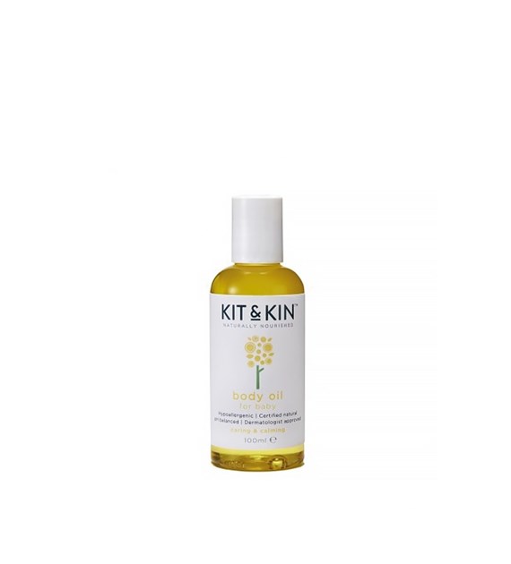 Kit and Kin, Organiczny olejek łagodzący dla maluszka, 100 ml, TERMIN WAŻNOŚCI 31.01.2025