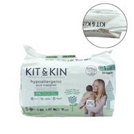 Kit and Kin, Pieluszki Jednorazowe 1 Mini (2-5kg), Ship/Owl, 38 szt., ROZDARTE OPAKOWANIE