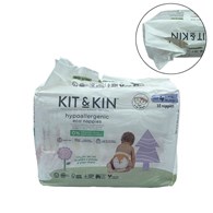 Kit and Kin, Pieluszki Jednorazowe 4 Maxi Plus (9-14kg), Fox/Tiger, 32 szt.., ROZDARTE OPAKOWANIE