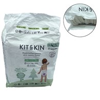 Kit and Kin, Pieluchomajtki Nappy Pants 4 (9-15kg), Hippo/Leopard, 22 szt., OTWARTY ZGRZEW