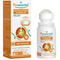 Puressentiel, Roll-on na mięśnie i stawy z 14 olejkami eterycznymi, 75 ml