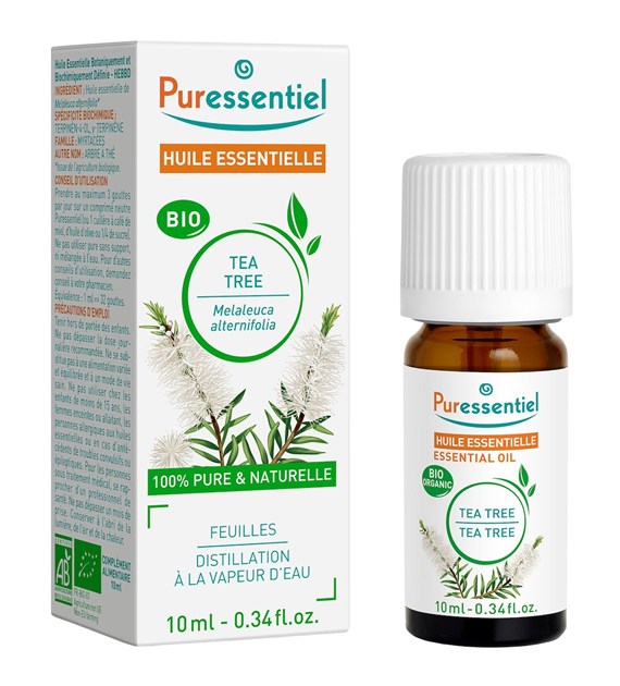 Puressentiel, Naturalny olejek eteryczny BIO z drzewa herbacianego, 10 ml