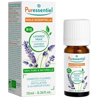 Puressentiel, Naturalny olejek eteryczny BIO z lawendy prawdziwej, 10 ml