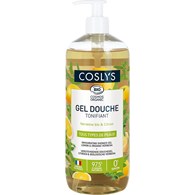 Coslys, Delikatny żel pod prysznic, Werbena i Cytryna, 1 L