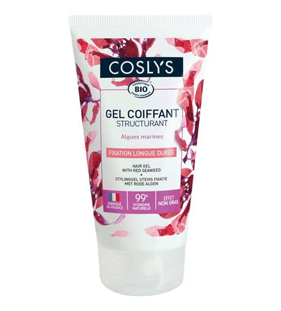 Coslys, Mocny żel do stylizacji włosów z ekstraktem z czerwonych alg, 150 ml