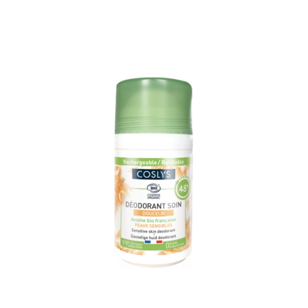 Coslys, Dezodorant do skóry wrażliwej, owocowo-kwiatowy, 50 ml