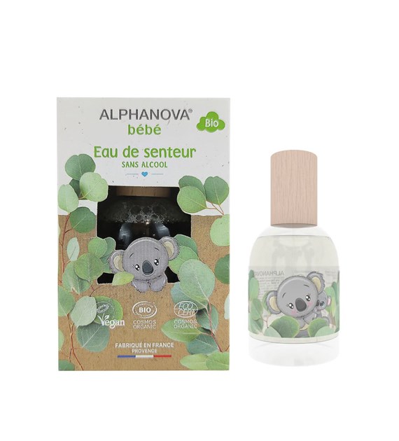 Alphanova Bebe, Woda zapachowa dla niemowląt, bez alkoholu, 50ml