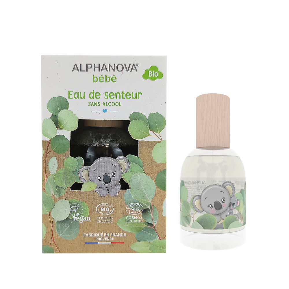 Alphanova Bebe, Woda zapachowa dla niemowląt, bez alkoholu, 50ml