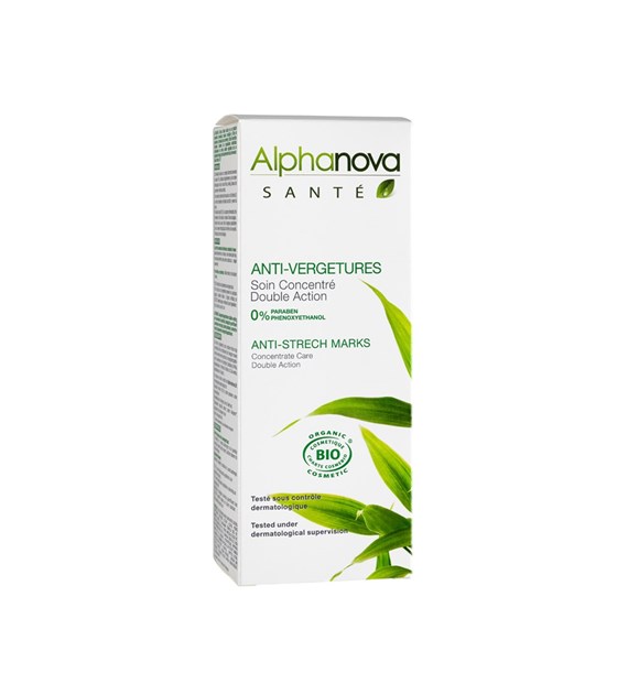 Alphanova Organic Mum, Krem Przeciw Rozstępom, 150ml