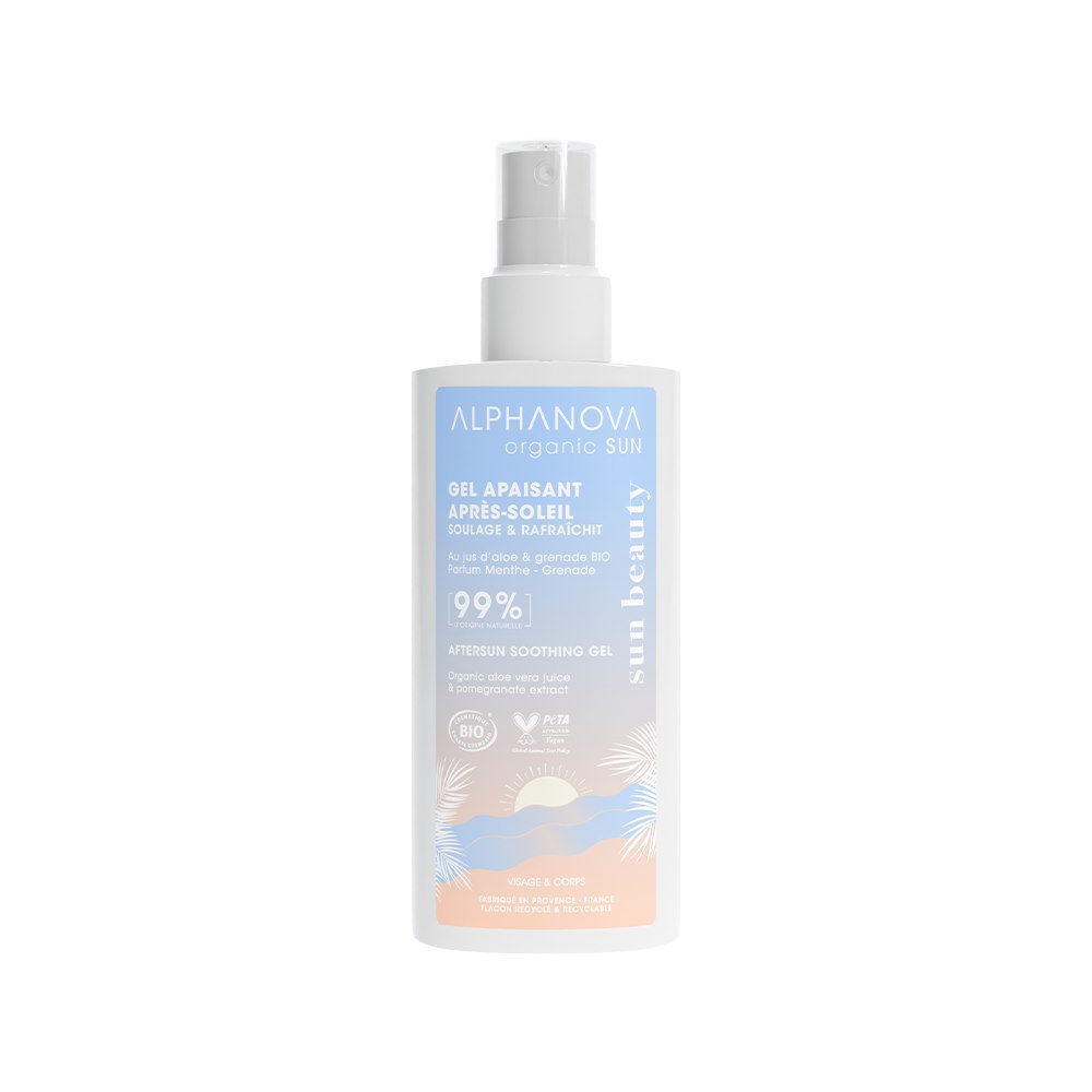 Alphanova Sun Beauty, Bio Kojący żel po opalaniu, 125 g