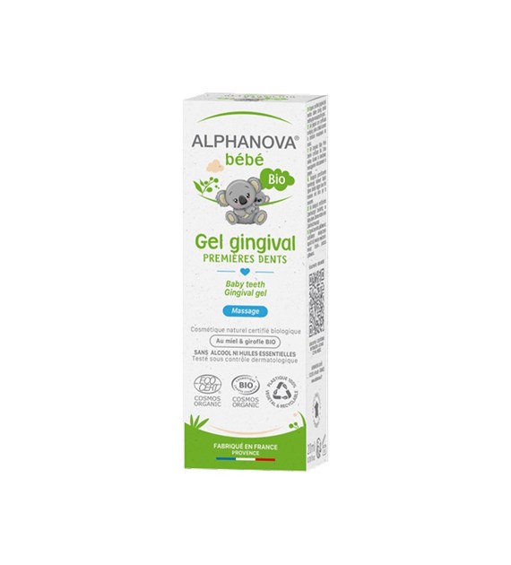 Alphanova Bebe Bio, Żel łagodzący ząbkowanie, 20 ml