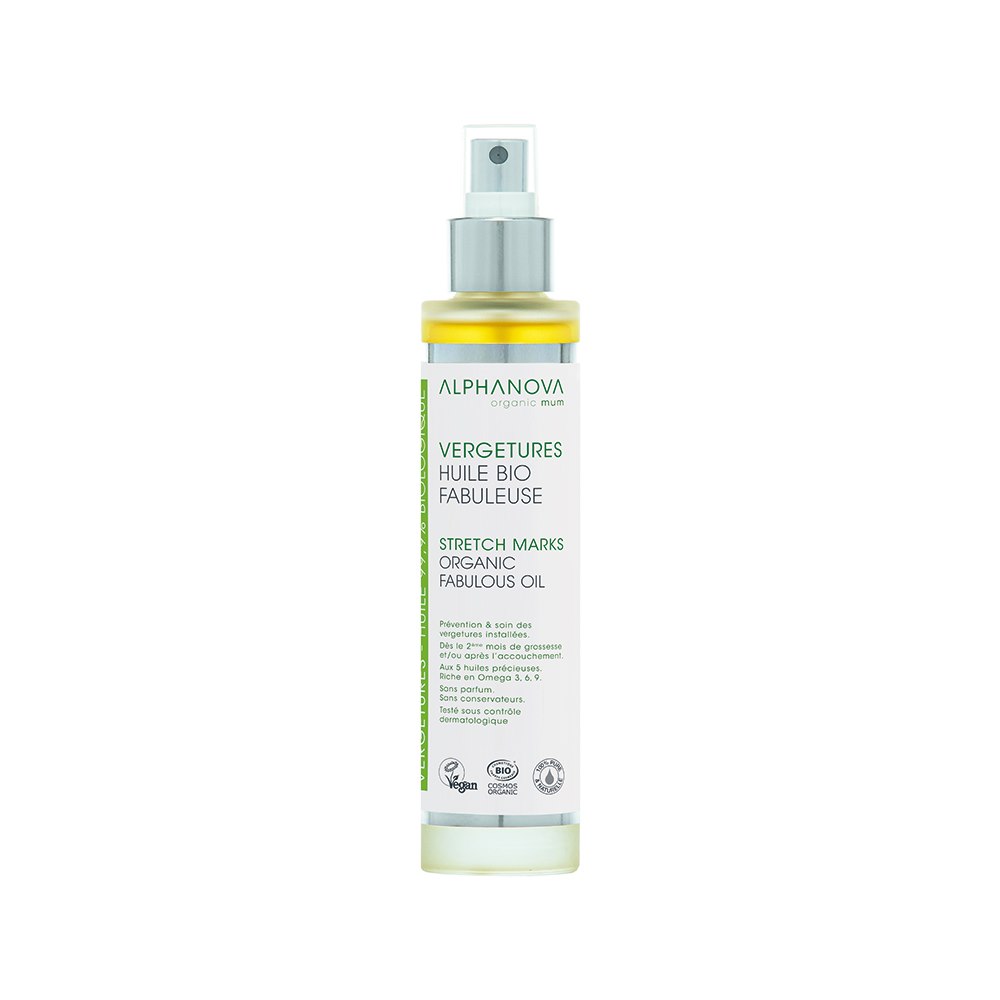 Alphanova Organic Mum, Organiczna kompozycja olejków na rozstępy, 100ml