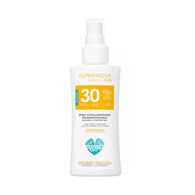 Alphanova Sun Bio, Spray z filtrem SPF30, wersja podróżna, 90g