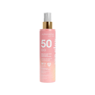 Alphanova Daily Sun, Rozświetlający Olejek Przeciwsłoneczny z perłowymi drobinkami SPF50, 125 ml