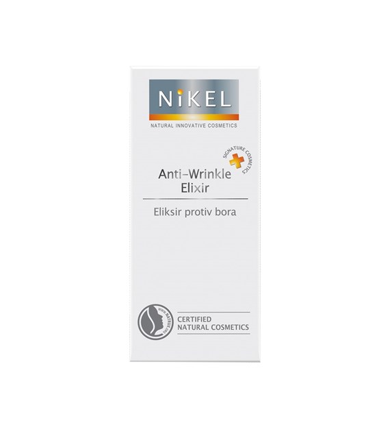 Nikel, Przeciwzmarszczkowe serum do twarzy, eliksir z 12 roślin, 15 ml