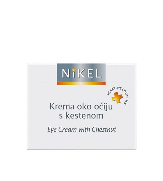 Nikel, Krem pod oczy rozjaśniający z kasztanowcem, 15 ml