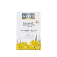 Nikel, Przeciwzmarszczkowe serum pod oczy z kwiatem Immortelle, 10 ml