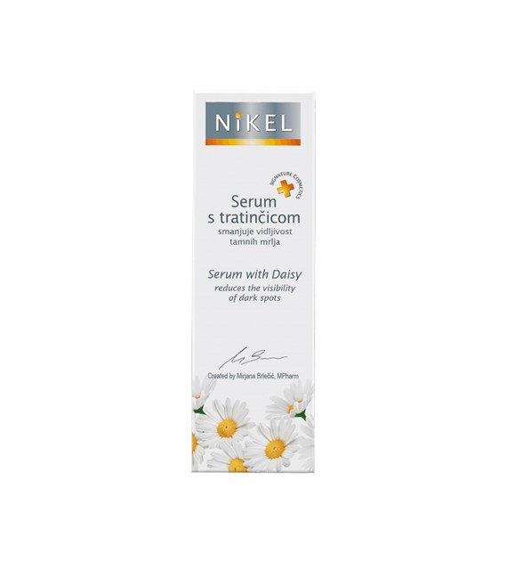 Nikel, Serum do twarzy na przebarwienia ze stokrotką, 30 ml