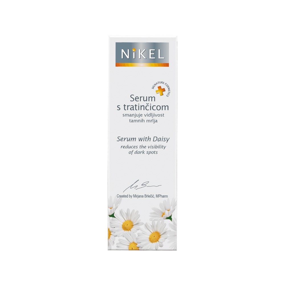 Nikel, Serum do twarzy na przebarwienia ze stokrotką, 30 ml