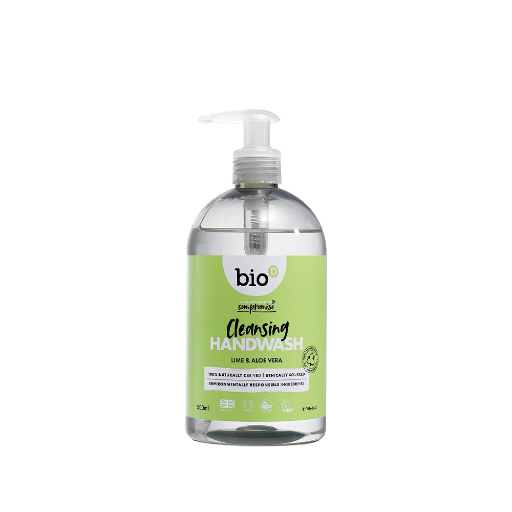 Bio-D, Mydło w płynie, Limonka i Aloes, 500 ml