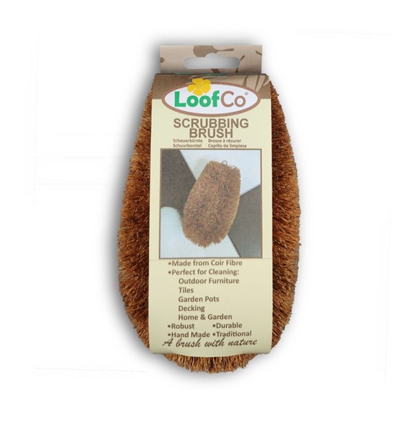 LoofCo, Naturalna szczotka do czyszczenia twardych powierzchni, 1 szt.