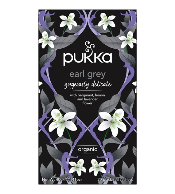 PUKKA, Herbata BIO Gorgeous Earl Grey, 20 saszetek