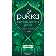 PUKKA, Herbata BIO Supreme Matcha Green, 20 saszetek