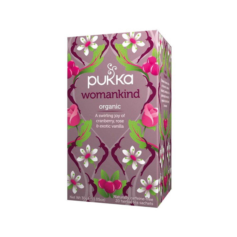 PUKKA, Herbata Womankind (żurawina, róża, wanilia)