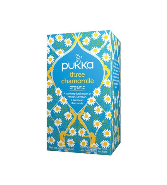 PUKKA, Herbata Three Chamomile BIO, 20 sasz.