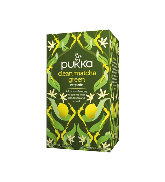 PUKKA, Herbata Clean Matcha Green