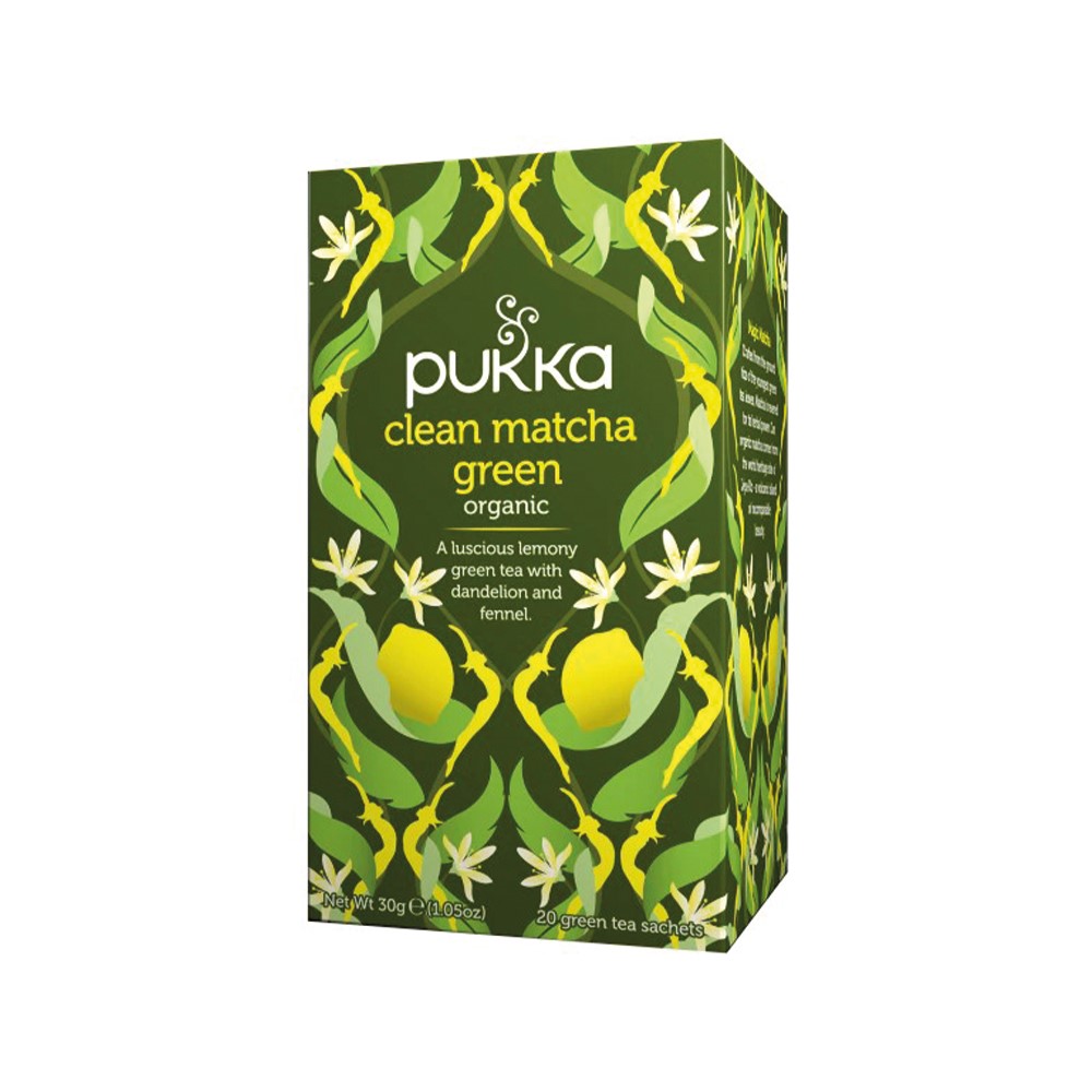 PUKKA, Herbata Clean Matcha Green