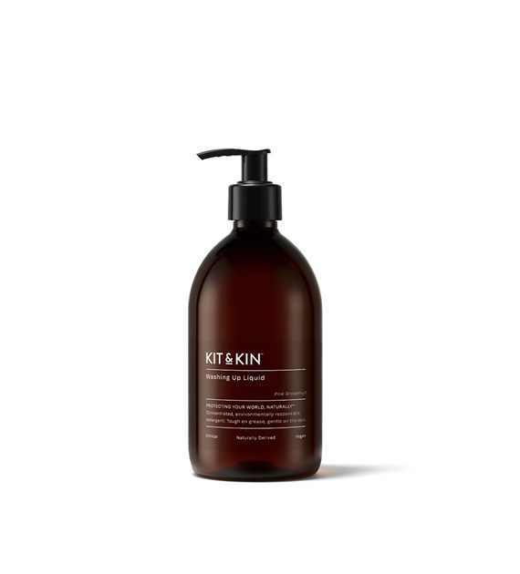 Kit & Kin, Naturalny Płyn do mycia naczyń, o zapachu grejpfruta, 500 ml