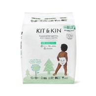 Kit & Kin, Pieluchomajtki Nappy Pants 8 YP2 (19 kg+), Żabka/Lama, 14 szt.