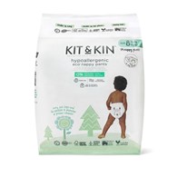 Kit and Kin, Pieluchomajtki Nappy Pants 8 YP2 (19kg+), Frog/Llama, 14 szt.