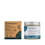 Georganics, Mineralna pasta do zębów w słoiku, English Peppermint, 60 ml