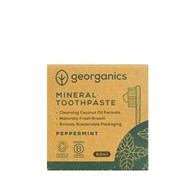 Georganics, Mineralna pasta do zębów w słoiku, English Peppermint, 60 ml