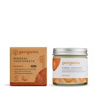 Georganics, Mineralna pasta do zębów w słoiku, Orange, 60 ml
