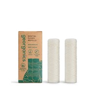 Georganics, REFILL, Naturalna nić dentystyczna, Spearmint, 100 m (2x50 m)