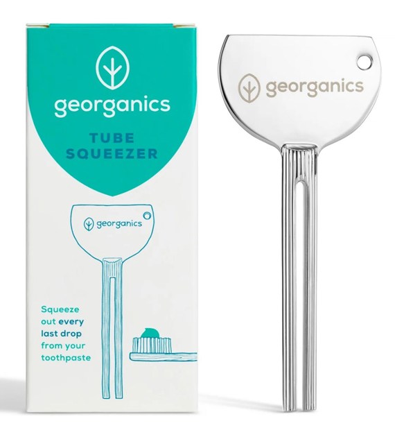 Georganics, Metalowa wyciskarka do pasty do zębów i kosmetyków