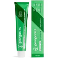Georganics, Naturalna, remineralizująca pasta do zębów, z hydroksyapatytem, bez fluoru, do codziennej pielęgnacji o delikatnym posmaku kopru włoskiego, 75 ml