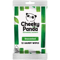Cheeky Panda, Chusteczki nawilżane, 12 szt.