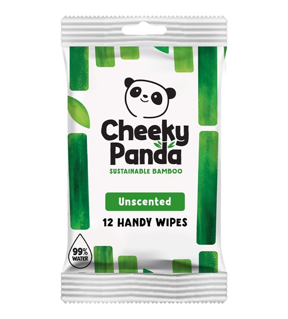 Cheeky Panda, Chusteczki nawilżane, 12 szt.