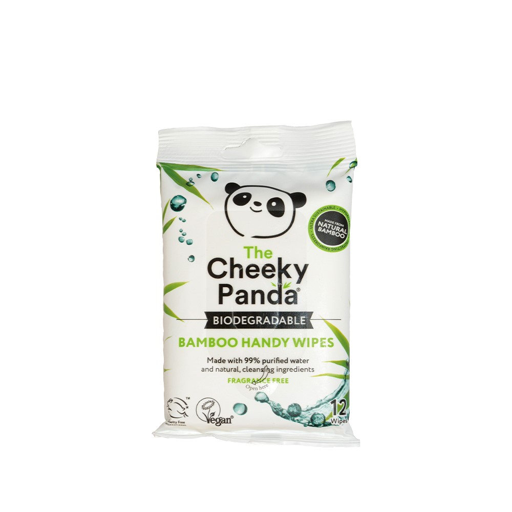 Cheeky Panda, Chusteczki nawilżane, 12 szt.