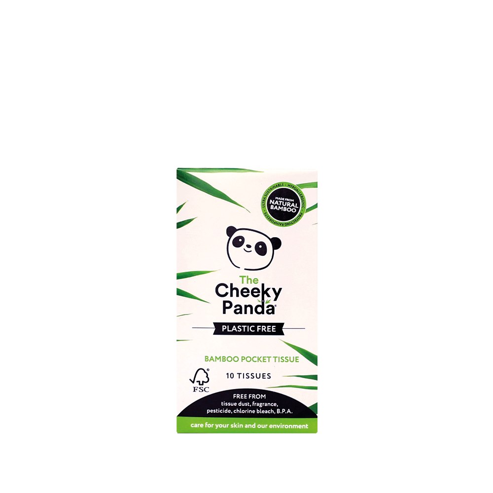 Cheeky Panda, Chusteczki higieniczne kieszonkowe, 10 szt.