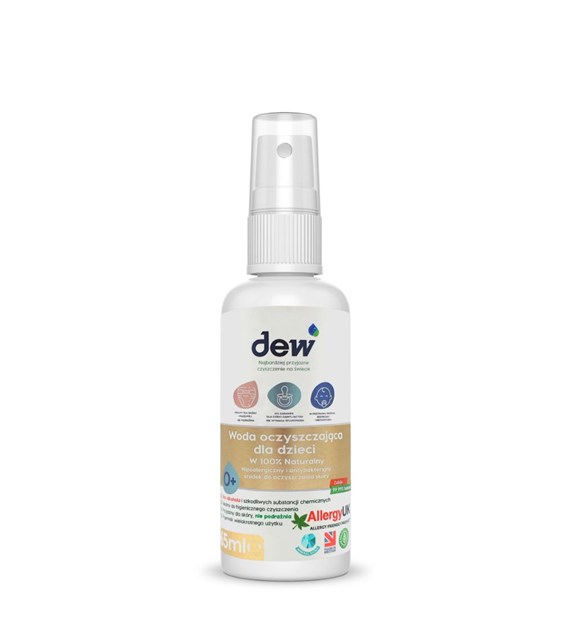 DEW, Woda oczyszczająca dla dzieci, 65 ml