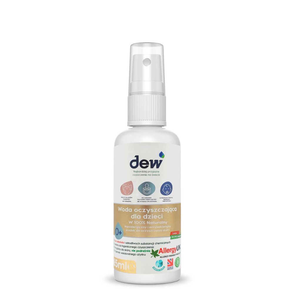 DEW, Woda oczyszczająca dla dzieci, 65 ml