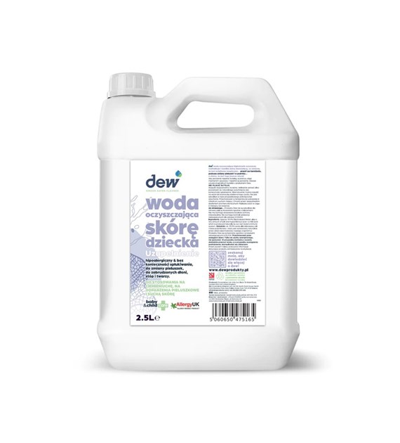DEW, Woda oczyszczająca dla dzieci, 2,5 L