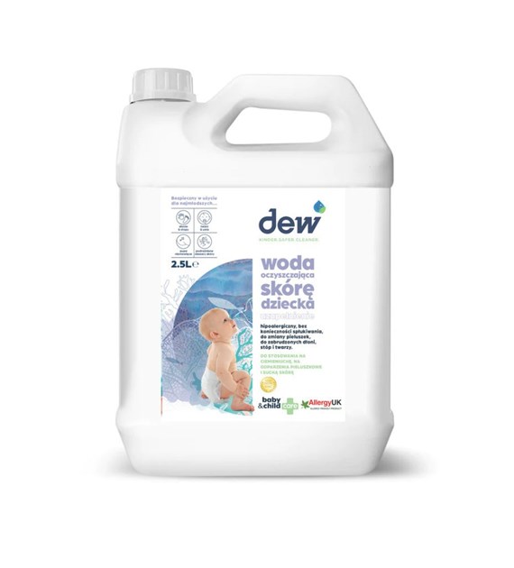 DEW, Woda oczyszczająca dla dzieci, 2,5 L