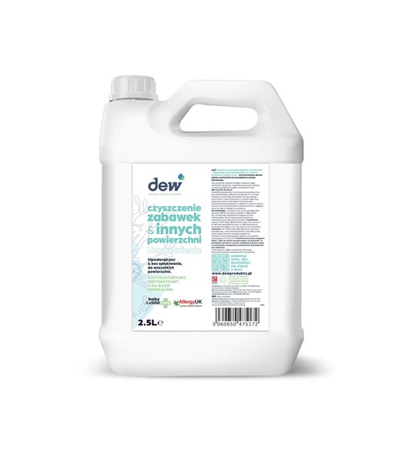 DEW, Środek dezynfekujący do zabawek i innych powierzchni, 2,5 L