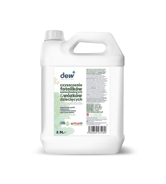 DEW, Środek do czyszczenia fotelików samochodowych i wózków dziecięcych, 2,5 L